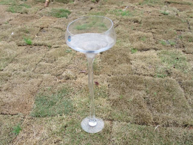 1X Wine Glass Vase Centerpiece 55cm High Wedding Favor