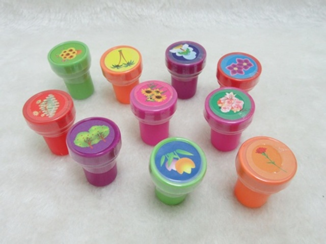 60 Funny Flower Etc Design Stampers Assorted toy-p599 60 Funny Flower Etc Design Stampers Assorted toy-p599