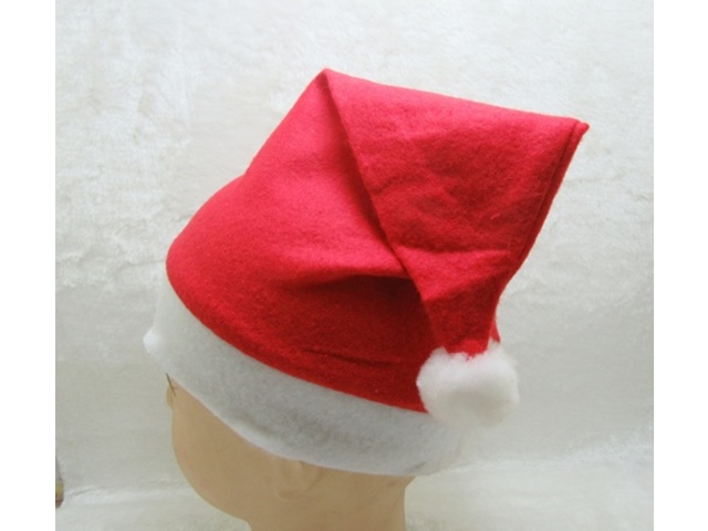 24X Red Merry Christmas Xmas Santa Claus Hat Cap-New