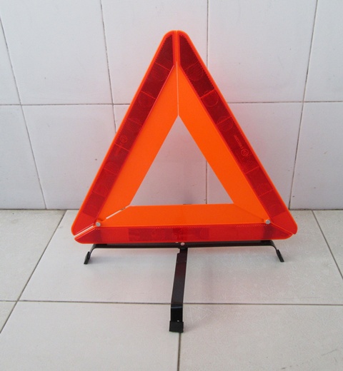 10Pc Road Emergency Foldable Reflective Triangle Board Warning - Click Image to Close