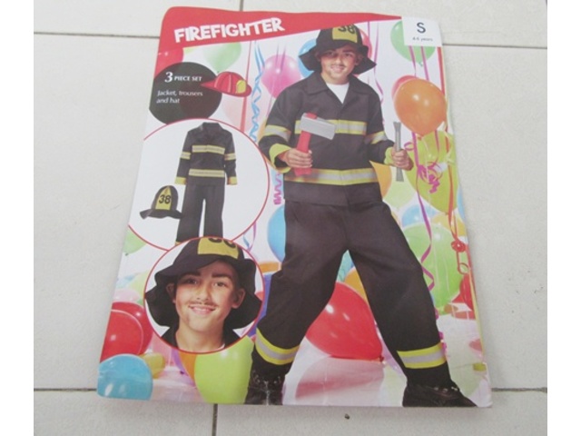1Set Party Cosplay Costume Firefighter Jacket Trousers and Hat 1Set Party Cosplay Costume Firefighter Jacket Trousers and Hat