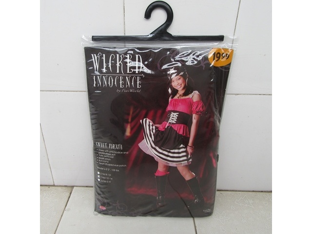 1Set Party Cosplay Sweet Pirate Skirt Costume 12-14 Years Old 1Set Party Cosplay Sweet Pirate Skirt Costume 12-14 Years Old