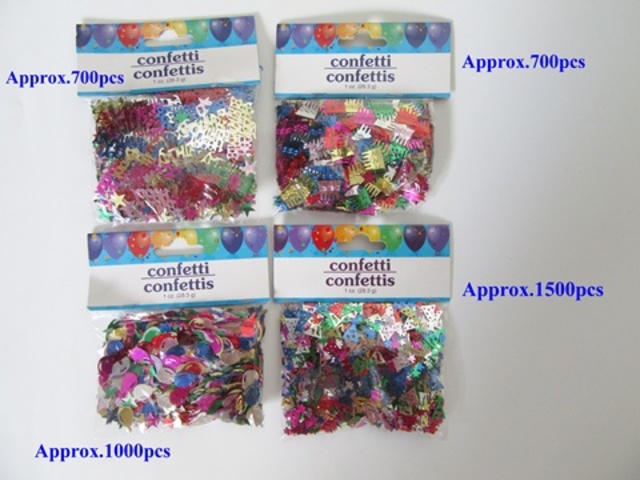 35100 Wedding Party Table Decoration Confetti 4 Designs - Click Image to Close