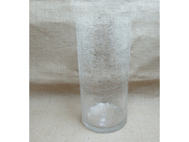 6X Wedding Glass Cylinder Table Flower Vases 25x12cm