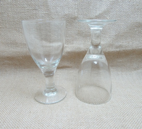6X Clear Wine Glass Vase Wedding Party Favor 15.8cm High - Click Image to Close