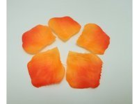 1000X Rose Petals Wedding Party Decoration - Orange