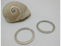 200 Nickel Plated Split Ring Split Key Rings 35mm kr-a45