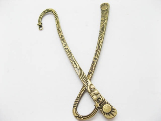 20 New Bronze Plated Carved Bookmarks ac-bm19 20 New Bronze Plated Carved Bookmarks ac-bm19