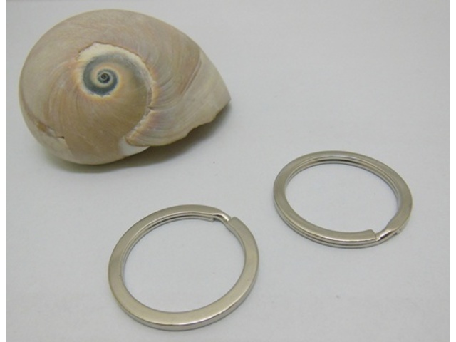 200 Nickel Plated Split Ring Split Key Rings 35mm kr-a45