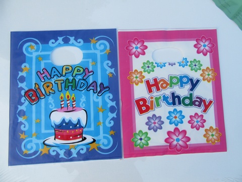 98 Happy Birthday Party Loot Bags Party Favors 22x18cm - Click Image to Close