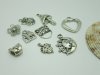100Pcs New Metal Charms Bead Pendant Jewelry Finding Assorted 100Pcs New Metal Charms Bead Pendant Jewelry Finding Assorted