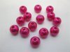 1000 Fuschia Round Simulate Pearl Loose Beads 8mm 1000 Fuschia Round Simulate Pearl Loose Beads 8mm