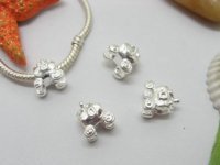 10Pcs New Fairy Tales Pumpkin Cart European Thread Beads