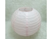 10Pcs Plain Light Pink Paper Lantern Wedding Favor 25cm