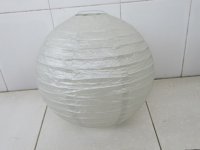 10 New Plain Silver Paper Lantern Wedding Favor 30cm 10 New Plain Silver Paper Lantern Wedding Favor 30cm