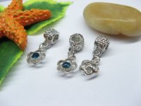 10 Charms European Thread Beads with Dangle Assorted 10 Charms European Thread Beads with Dangle Assorted
