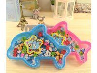 16Sheet x 45Pcs Cute Dolphin Rubber Pencil Eraser Assorted
