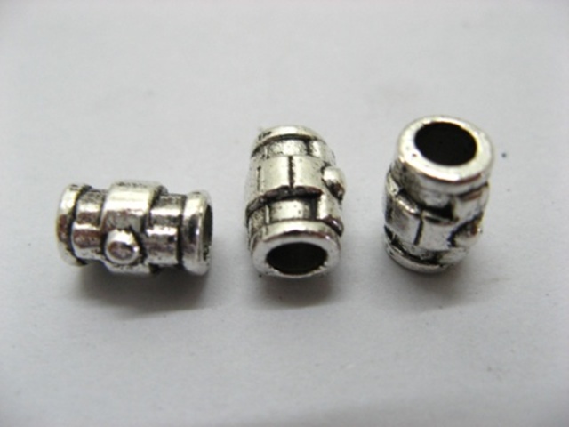 50pcs Metal Tube Spacer Beads yw-ac-mt3 50pcs Metal Tube Spacer Beads yw-ac-mt3
