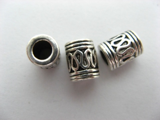 50pcs Metal Tube Spacer Beads yw-ac-mt4 - Click Image to Close
