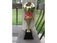1Pc Golden Plated Trophy Cup Novelty Achievement Award 45cm High 1Pc Golden Plated Trophy Cup Novelty Achievement Award 45cm High