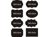 80Pcs Chalkboard Blackboard Stickers Labels For Jar Candy Buffet
