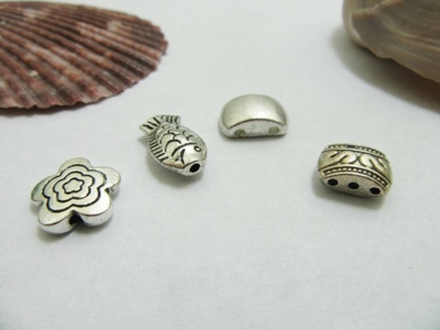 100Pcs New Metal Spacer Beads Jewellery Finding Mixed Design 100Pcs New Metal Spacer Beads Jewellery Finding Mixed Design