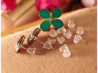 3000Pcs HQ Clear Transparent Earring Back Stopper Retail Pack