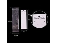 100Sets Bags+Necklaces &Earring Display Cards Wholesale