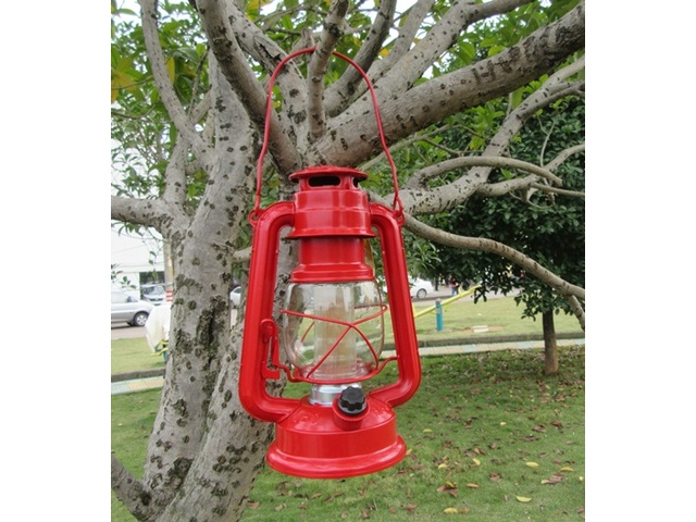 4Pcs Light Up Outdoor Camping Lantern Lamp Torch 12Led Red - Click Image to Close