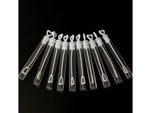 24 Mini Bubble Toys Wedding Outdoor Favor 104mm Long