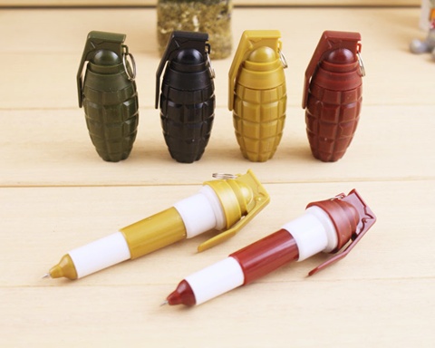 50 Magic Grenades Stretch Retractable Ballpoint Pen - Click Image to Close