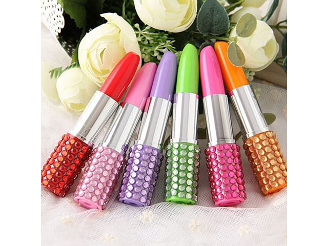 50 Funny Lipstick Shape Ball Point Pens - Click Image to Close