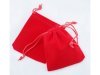50 Red Velvet Drawstring Gift Jewelry Pouches Good Quality