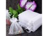100 White Drawstring Jewelry Gift Pouches 9x7cm 100 White Drawstring Jewelry Gift Pouches 9x7cm
