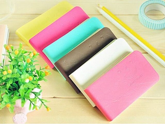 10 Smile Face Message Note Memo Pads Notebooks 11x6cm Mixed - Click Image to Close