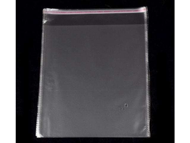 1000 Clear Self-Adhesive Seal Plastic Bags 27x24cm - Click Image to Close