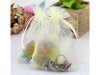 100 Ivory Drawstring Jewelry Gift Pouches 9x7cm 100 Ivory Drawstring Jewelry Gift Pouches 9x7cm
