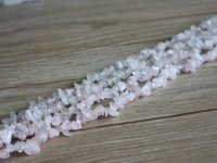 5Strands X 130Pcs Rose Quartz Chips Beads Jewelry Making