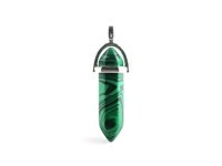 10X Green Turquoise Pendant Hexagon Prism Beads Charms