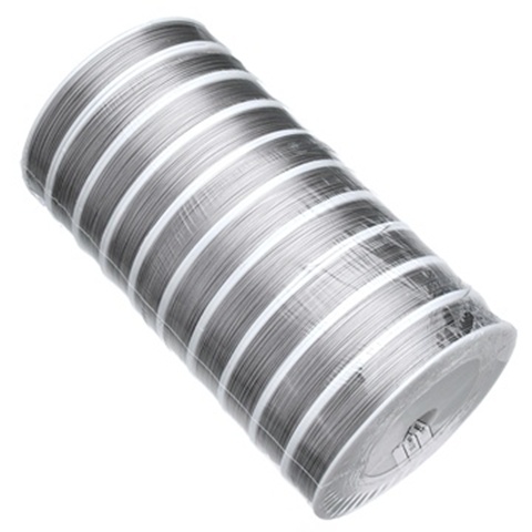 10 Rolls x 35 Meter HQ Tiger Tail Beading Wire 0.38mm - Click Image to Close