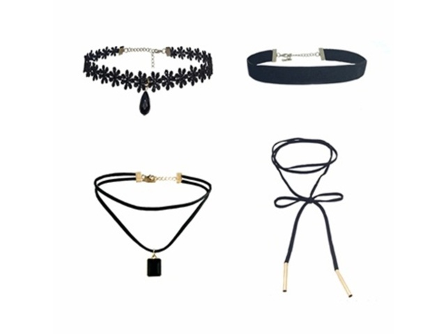 4 Style Fashion Women Lady Choker Velvet Gothic Lace Tattoo 4 Style Fashion Women Lady Choker Velvet Gothic Lace Tattoo