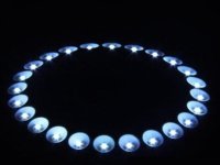 1X Wireless 24 LED Umbrella light Gazebo Beach Garden Camp 1X Wireless 24 LED Umbrella light Gazebo Beach Garden Camp