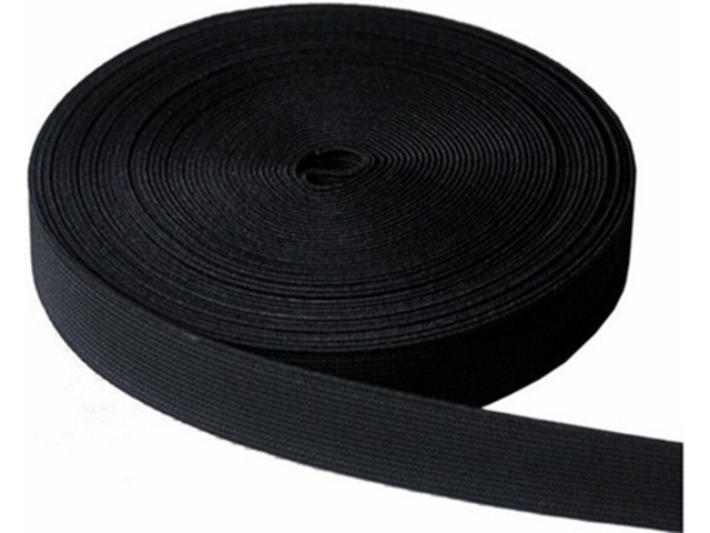 3Rolls X 17 Meters Black Sewing Elastic 1.5cm