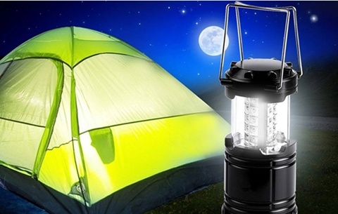 4Pcs Ultra Bright Collapsible 30 Led Camping Lanterns Light - Click Image to Close