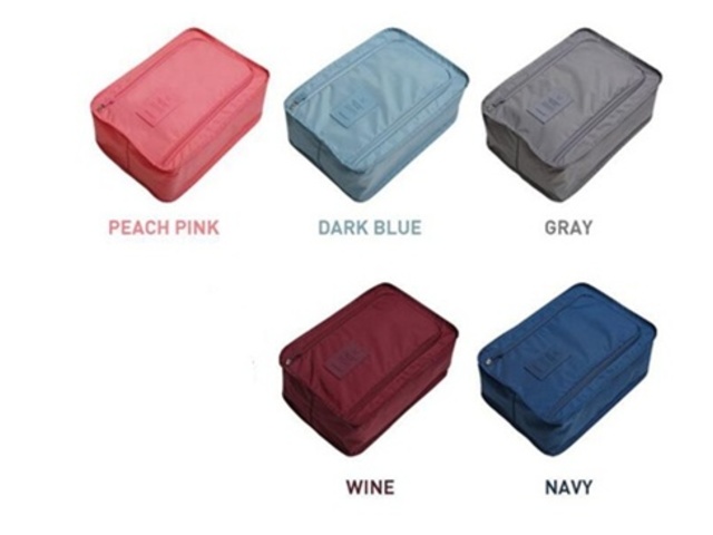 5Pcs HQ Portable Dustproof Waterproof Shoe Bag Storage Organizer - Click Image to Close