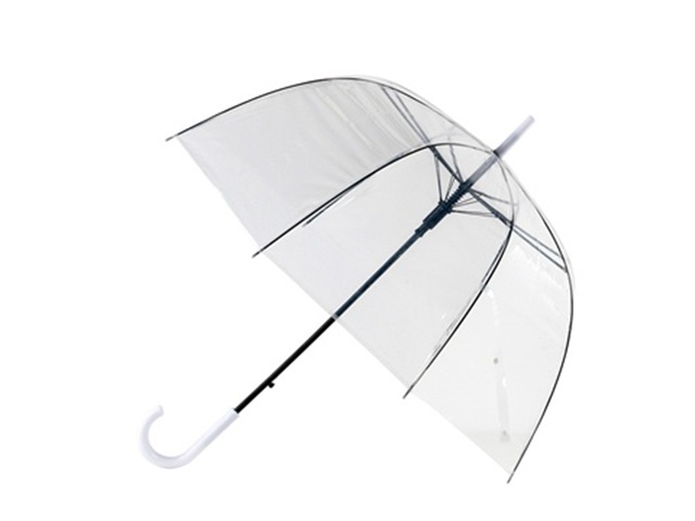 10Pc Clear Wind Water Proof Umbrella DOME Parasol Wedding Favor - Click Image to Close