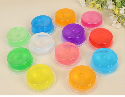 12 Boxed Crystal Slime Clay Mud Transparent Plasticine Mud Toy - Click Image to Close