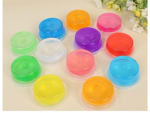 12 Boxed Crystal Slime Clay Mud Transparent Plasticine Mud Toy - Click Image to Close