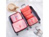 1Set 6in1 Watermelon Red Zipper Waterproof Luggage Travel Bags 1Set 6in1 Watermelon Red Zipper Waterproof Luggage Travel Bags