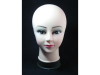 1Pc Bald Head Torso Mannequin Hairdressing Head